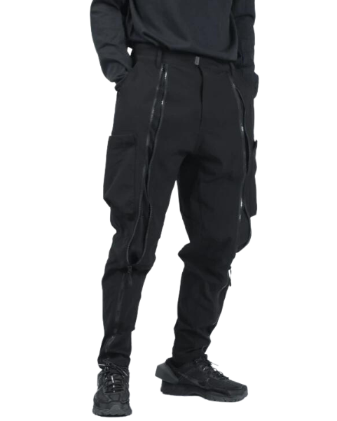 Size Adjustable Z-Leg Zipper Functional pants