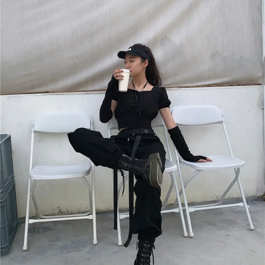 VoidStrider Retro Sash Trousers