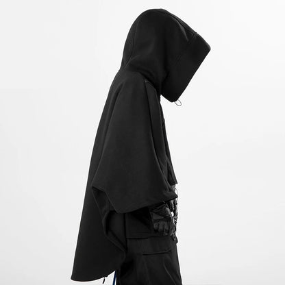 Hooded Wizard Cyberpunk Hoodie