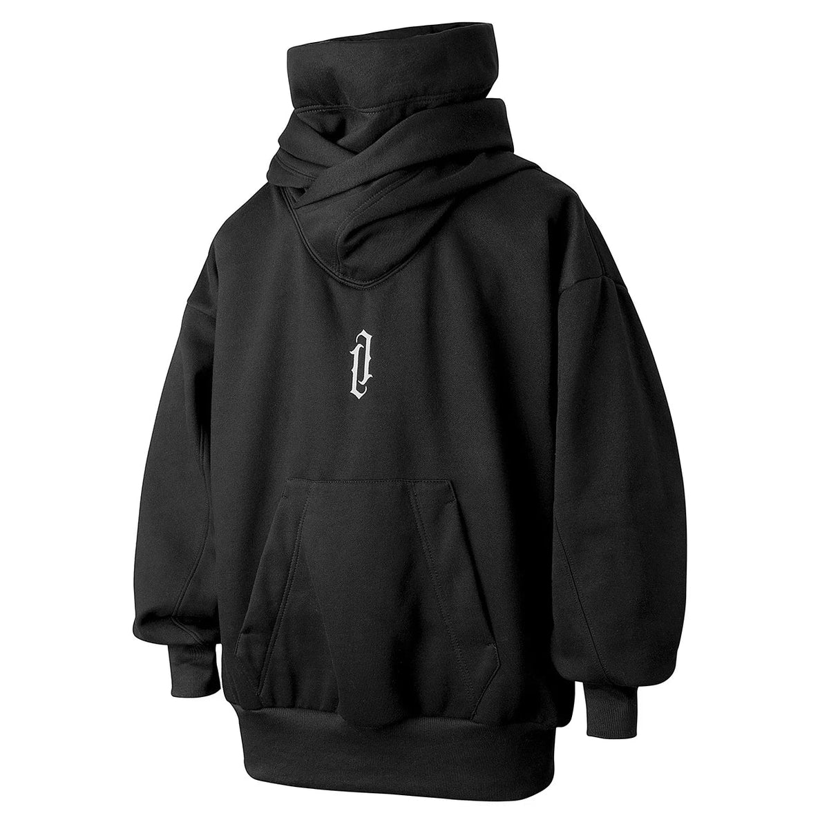 Psychedelic Ninja - Unisex Double Neckline Hoodie
