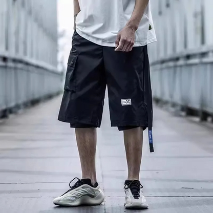Chromashift Dual-Layer Cargo Shorts
