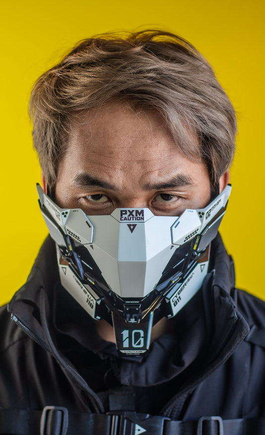 Cyber Ninja Mask TWG - PuttyStudio MADE TO ORDER