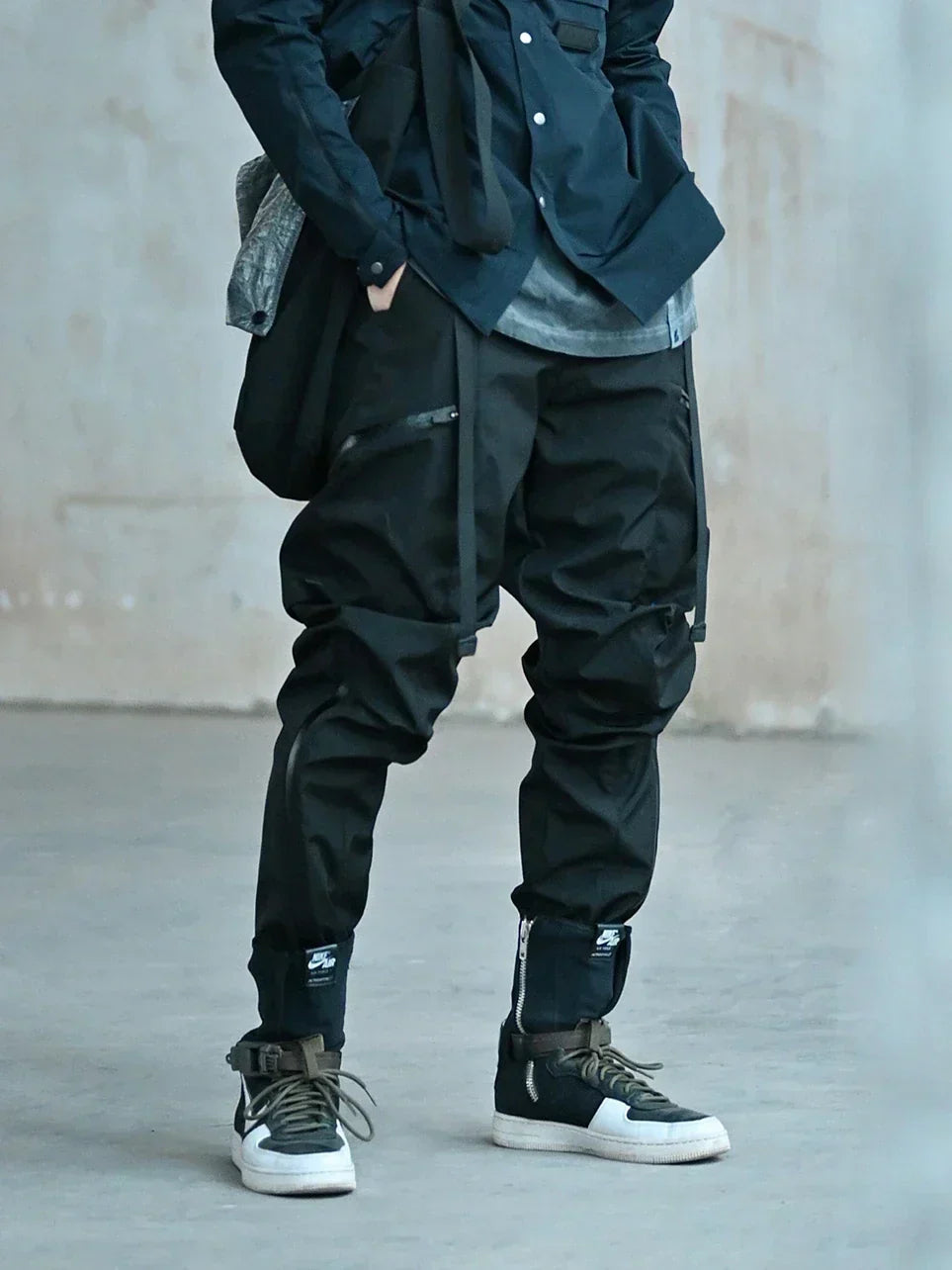 Molle System WaterProof Techwear Cargos Series-071