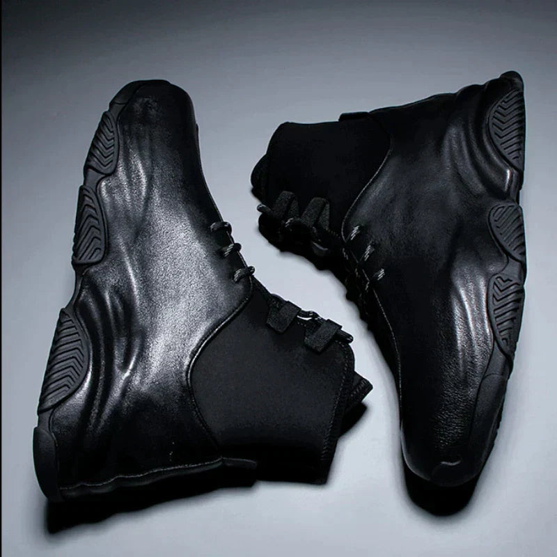 TWG-7S High Top Leather Shoes