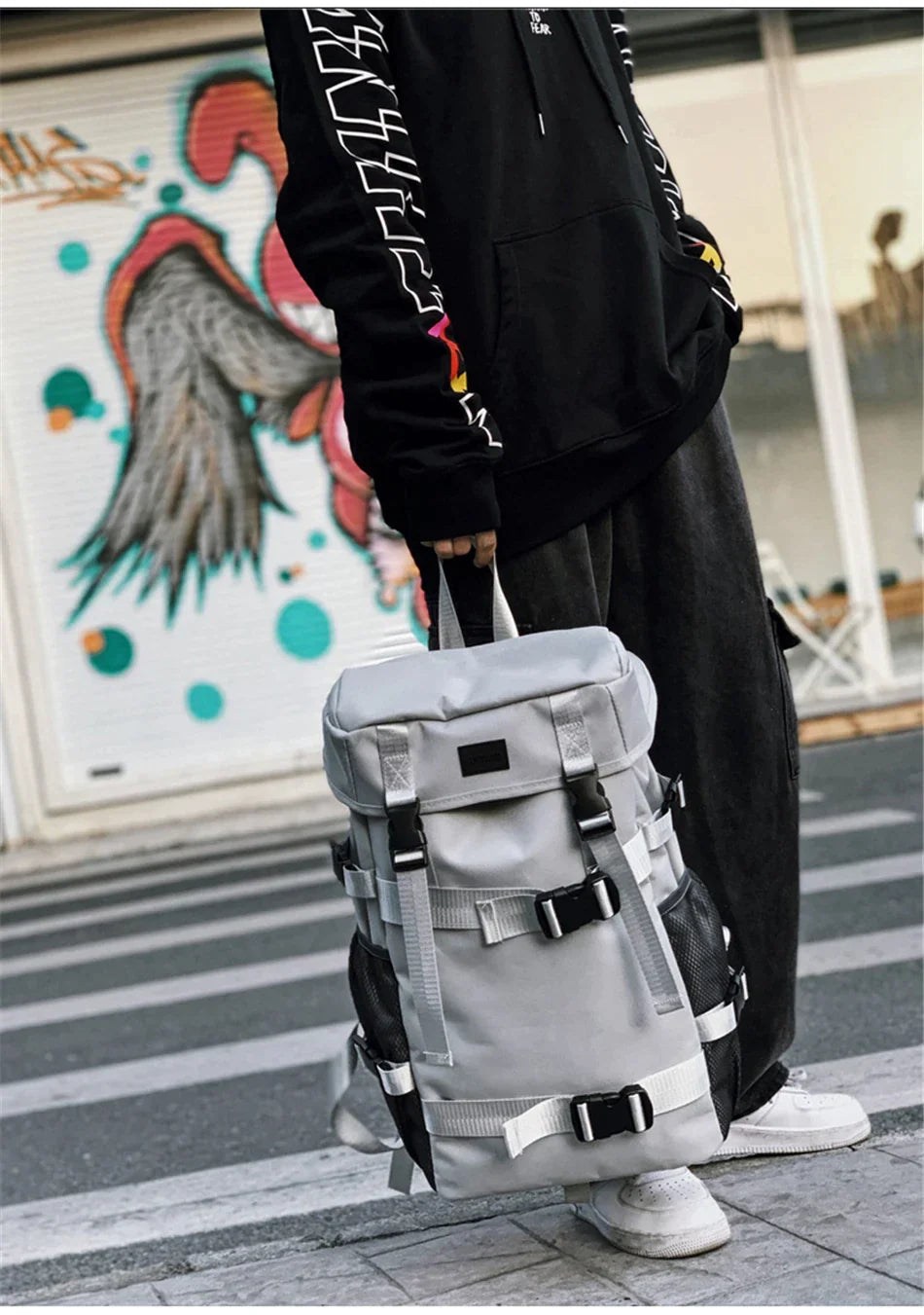 Techwear Series 07G-H1 Skateboard Style Backpacks