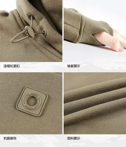 Cyber XOS-01 series cyberpunk hoodie