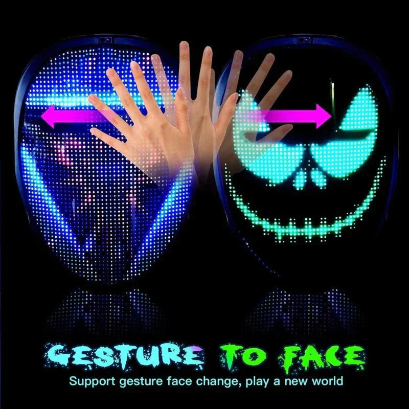 DJ Optimum ﻿LED World Masks - TechWearGiants