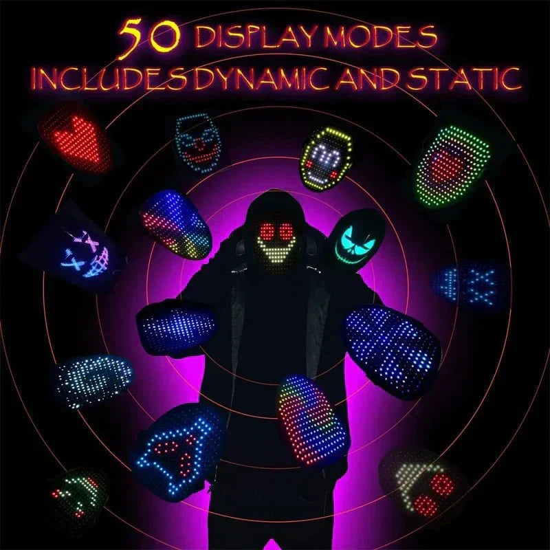 DJ Optimum ﻿LED World Masks - TechWearGiants