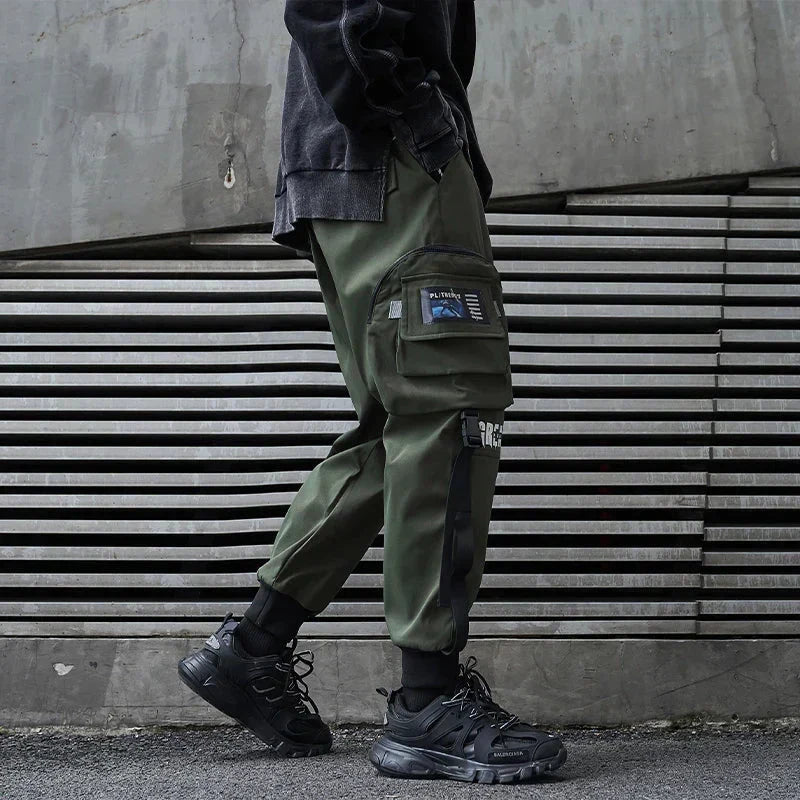 High Streetwear Old-Style Cargo Pants - TechWearGiants