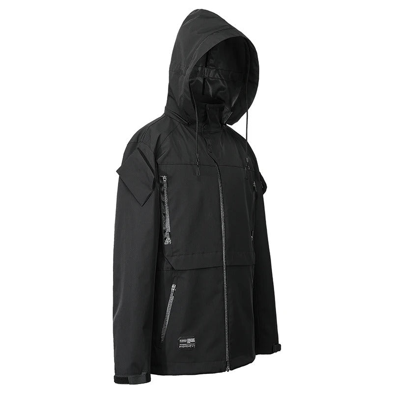Techwear Composite Stormtrooper Multi-Form Hooded Jacket