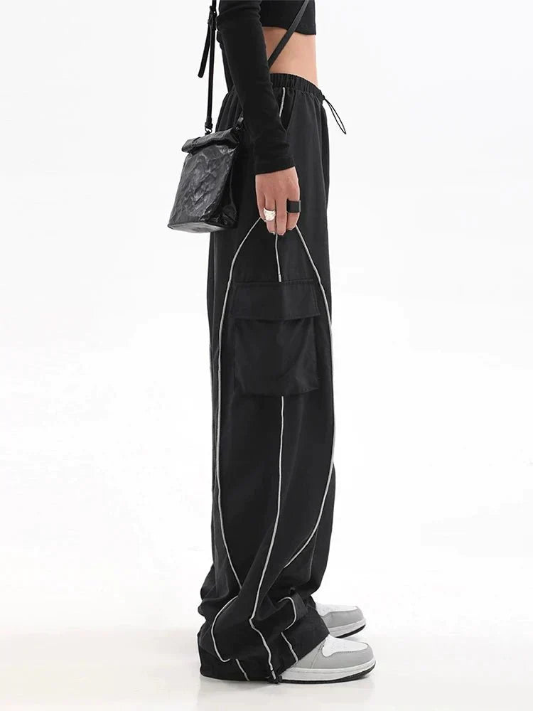 Parachute Oversized Techwear Sweat pants - TechWearGiants