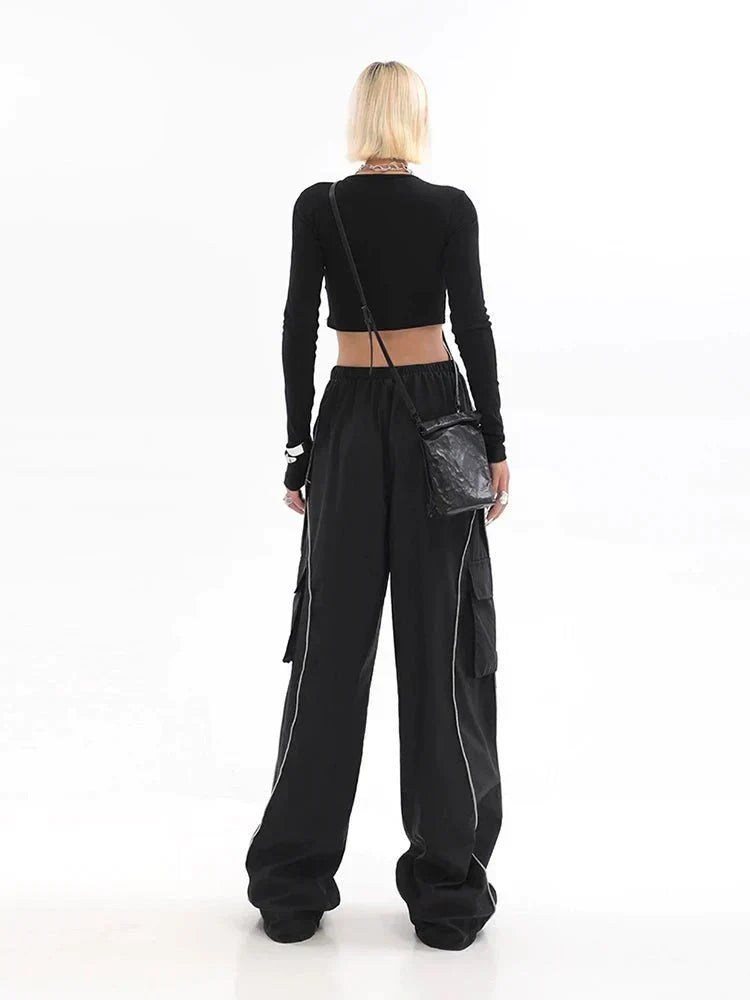 Parachute Oversized Techwear Sweat pants - TechWearGiants