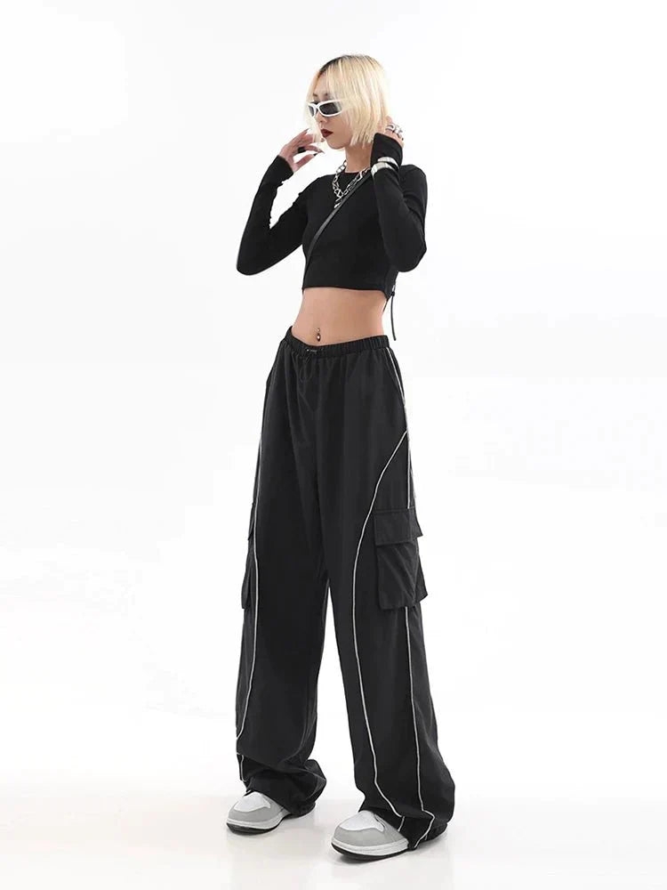 Parachute Oversized Techwear Sweat pants - TechWearGiants