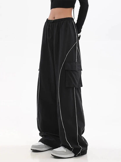 Parachute Oversized Techwear Sweat pants - TechWearGiants