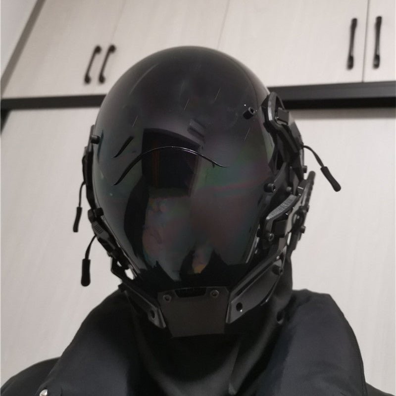 Personalized Army CyberPunk Helmet - TechWearGiants