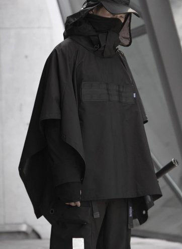 PFNW Darkwear Punk Performance Cloak Jacket - TechWearGiants