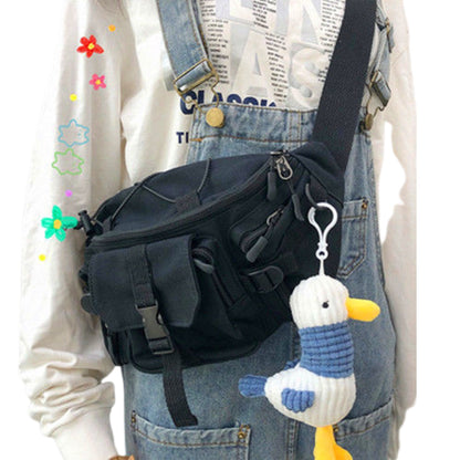 Techwear Gothic Crossbody Backpacks with companion - TechWearGiants