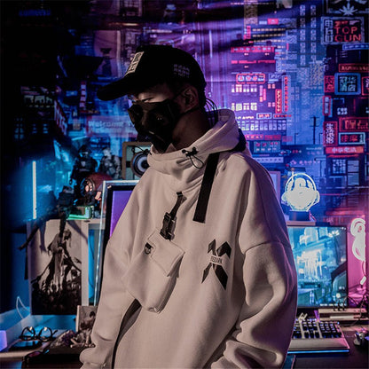 TWG Dark Techwear Harajuku Hoodies - TechWearGiants