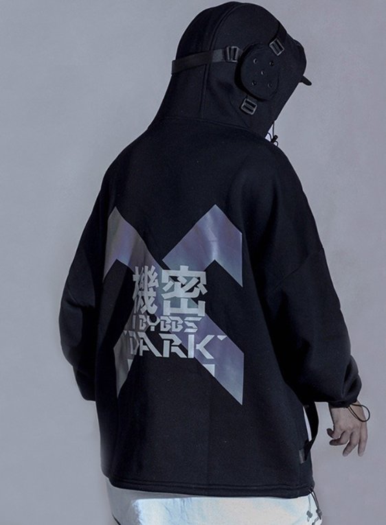 TWG Dark Techwear Harajuku Hoodies - TechWearGiants